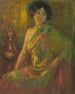 Sevilla i Montmartre - Alice Pike Barney — vy av konstverket