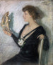 La figure de Tanagra - Alice Pike Barney — vy av konstverket