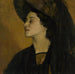 Alla Nazimova - Edward Emerson Simmons — vy av konstverket