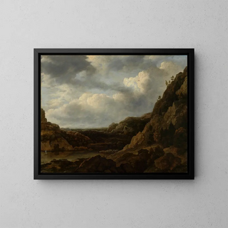Allaert van Everdingen - Norwegian fjord.webp
