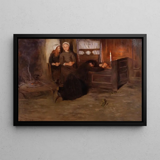 Allan Osterlind - A DeathBed in Brittany.webp