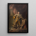 Reproduktion av målningen av George III av England - Allan Ramsay