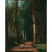 Reproduktion av målningen Allée I En Skog - Camille Pissarro