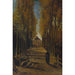 Reproduktion av målningen Allée de peupliers en automne - Vincent van Gogh