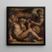 Allégorie de Pescia - Giorgio Vasari — inramlat konstverk på väggen