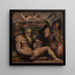 Allégorie de Pistoia - Giorgio Vasari — inramlat konstverk på väggen