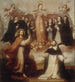 Allégorie de la Vierge patronne des Dominicains - Miguel Cabrera — vy av konstverket