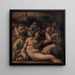 Allégorie du Chianti - Giorgio Vasari — inramlat konstverk på väggen