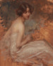 Portrait d'une dame - Alois Hans Schram — vy av konstverket