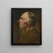 Le Souabe - Alois Hauser — inramlat konstverk på väggen