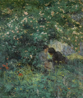 Alois Kalvoda - Lovers In The Grass.webp
