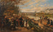 Le Marché aux fruits sur le Schanzel - Alois Schönn — vy av konstverket