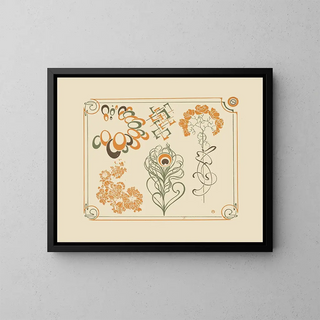 Alphonse Mucha - Abstract design based on flowers and curvilinear shapes.webp