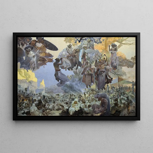 Alphonse Mucha - Svantovit Celebration On The Island Of Rgen.webp
