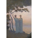 Reproduktion av målningen Contemplation - Alphonse Osbert
