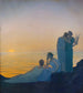 Kväll antik - Alphonse Osbert — vy av konstverket