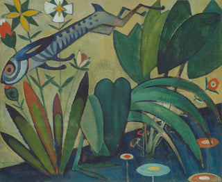 Amadeo de SouzaCardoso - The Leap of the Rabbit.webp