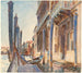 förtöjningsfästen för gondoler på Grand Canal - John Singer Sargent — vy av konstverket