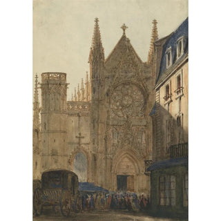 Ambrose Poynter - The Cathedral of St Pierre Caen.webp