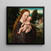 Madonna och Barn - Ambrosius Benson — inramlat konstverk på väggen