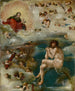 Le Christ intercéder auprès de Dieu le Père - Ambrosius Holbein — vy av konstverket