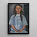 Alice - Amedeo Modigliani — inramlat konstverk på väggen