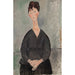 Reproduktion av målningen Sångare på café - Amedeo Modigliani