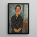 Reproduktion av målningen Chaim Soutine - Amedeo Modigliani