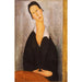 Reproduktion av målningen Portrait d'une femme polonaise - Amedeo Modigliani