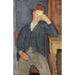 Reproduktion av målningen Den unge lärlingen - Amedeo Modigliani
