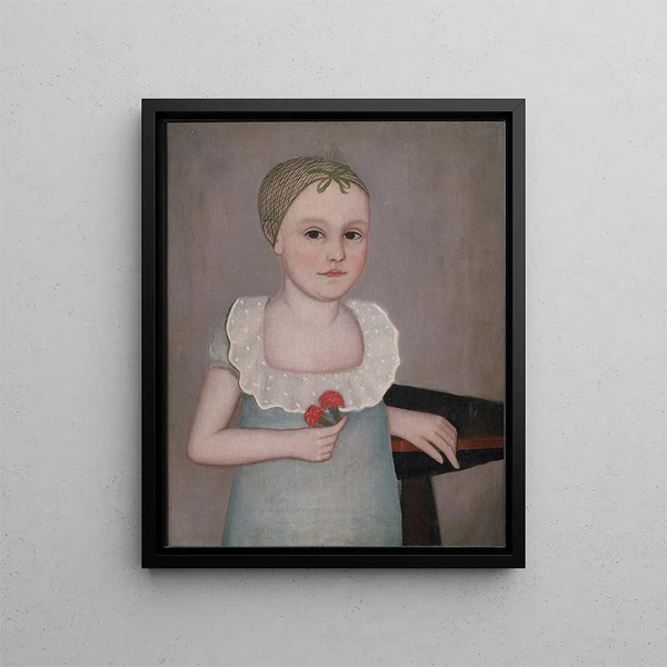 Henriette Dorr - Ammi Phillips — inramlat konstverk på väggen
