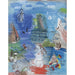 Reproduktion av målningen Amphitrite - Raoul Dufy