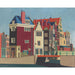 Reproduktion av målningen Amsterdam, Rokin - Carl Grossberg