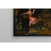 Reproduktion av målningen An der Quelle (Lyssnande Nymf) - Franz von Stuck