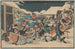Capture de Moronao dans la neige - Andō Hiroshige — vy av konstverket