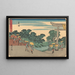 Fujisawa - Andō Hiroshige — inramlat konstverk på väggen