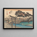 Temple Fujisawa Yugyōji - Andō Hiroshige — inramlat konstverk på väggen