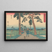Fukuroi - Andō Hiroshige — inramlat konstverk på väggen