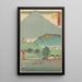 Hara - Andō Hiroshige — inramlat konstverk på väggen