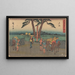 Ishibe - Andō Hiroshige — inramlat konstverk på väggen