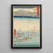 Reproduktion av målningen Kusatsu - Andō Hiroshige