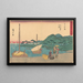 Maisaka - Andō Hiroshige — inramlat konstverk på väggen