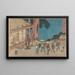Minakuchi - Andō Hiroshige — inramlat konstverk på väggen