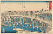 Nihonbashi under snön - Andō Hiroshige — vy av konstverket