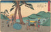 Nissaka - Andō Hiroshige — vy av konstverket