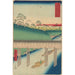 Pont Ochanomizu - Andō Hiroshige — vy av konstverket
