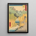 Reproduktion av målningen Sakanoshita - Andō Hiroshige