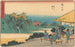 Sakonashita - Andō Hiroshige — vy av konstverket