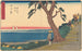 Shirasuka - Andō Hiroshige — vy av konstverket