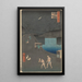 Reproduktion av målningen av Colline Aoi utanför Tigerdörren Toranomon Aoizaka - Andō Hiroshige
